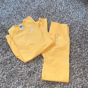 Gymshark Vital Seamless 2.0 Long Sleeve Top and Leggings